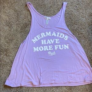 Mermaids have more fun graphic tank by PINK